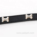 Customized PU Leather Fashion Dog Collar